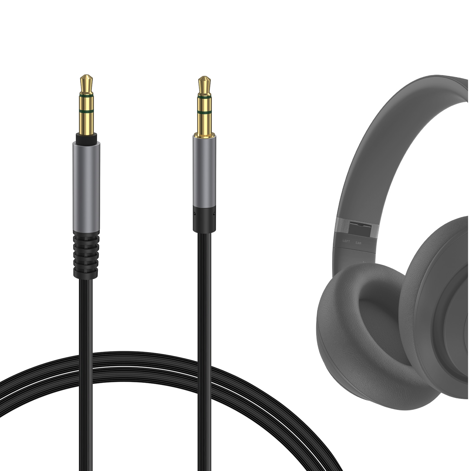 Beats Headphone Solo 4 - Geekria 1/8 Zoll (3,5 mm) auf