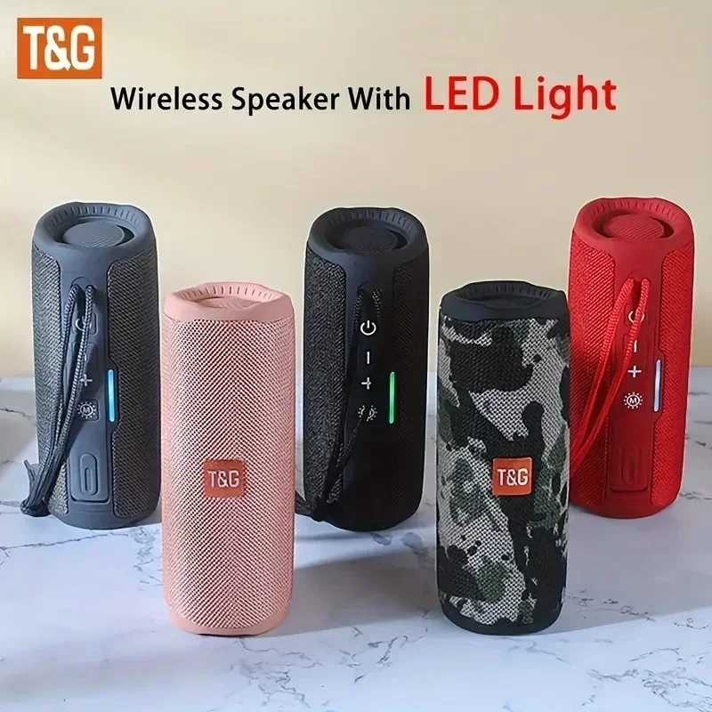 Jbl Speaker Flip 6 - T&G TG365 Tragbarer Bluetooth-Lautsprecher mit Dual-Bass,
