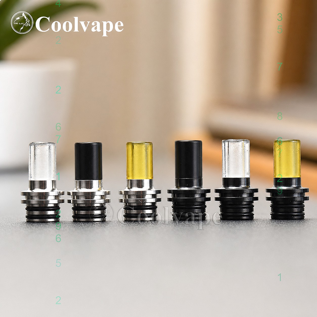 510 MTL Drip Tip Hitzebeständi – Accessories For Vaping Bewertung und Preis